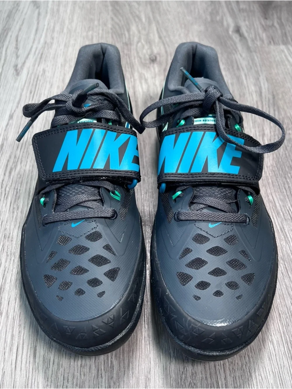 Nike Zoom Rotational 6 Anthracite Track Field Throwing Shoes FZ9606-001 Size 6.5